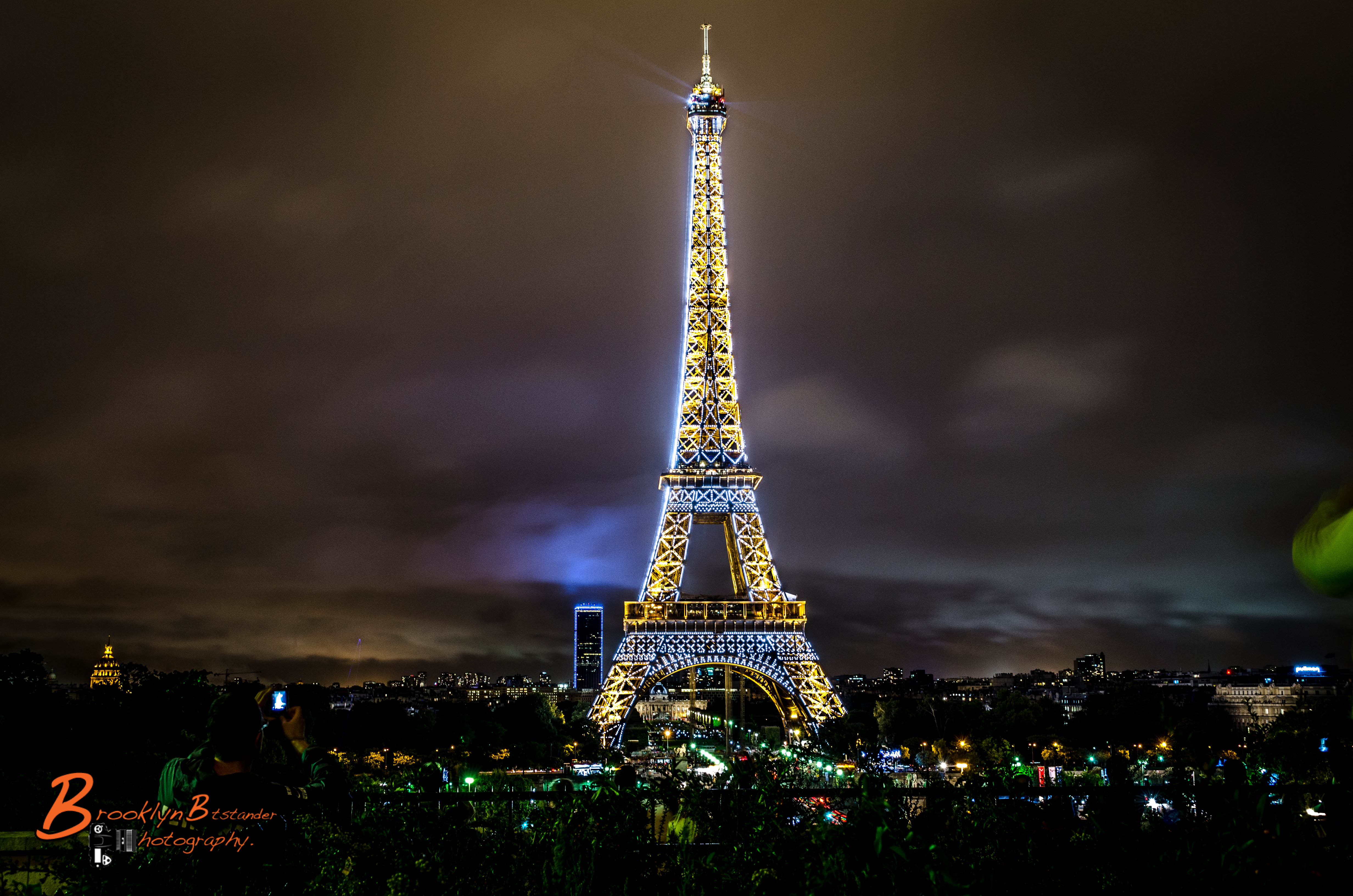 Фото ночной Париж высокого качества
